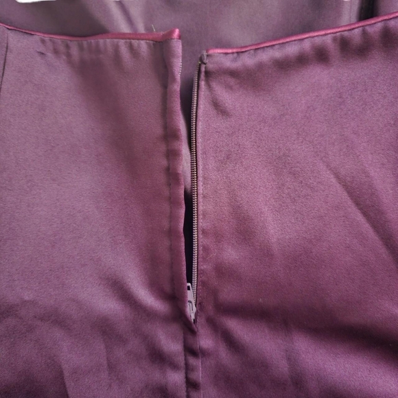 Strapless Purple Dress - Picture 4 of 5